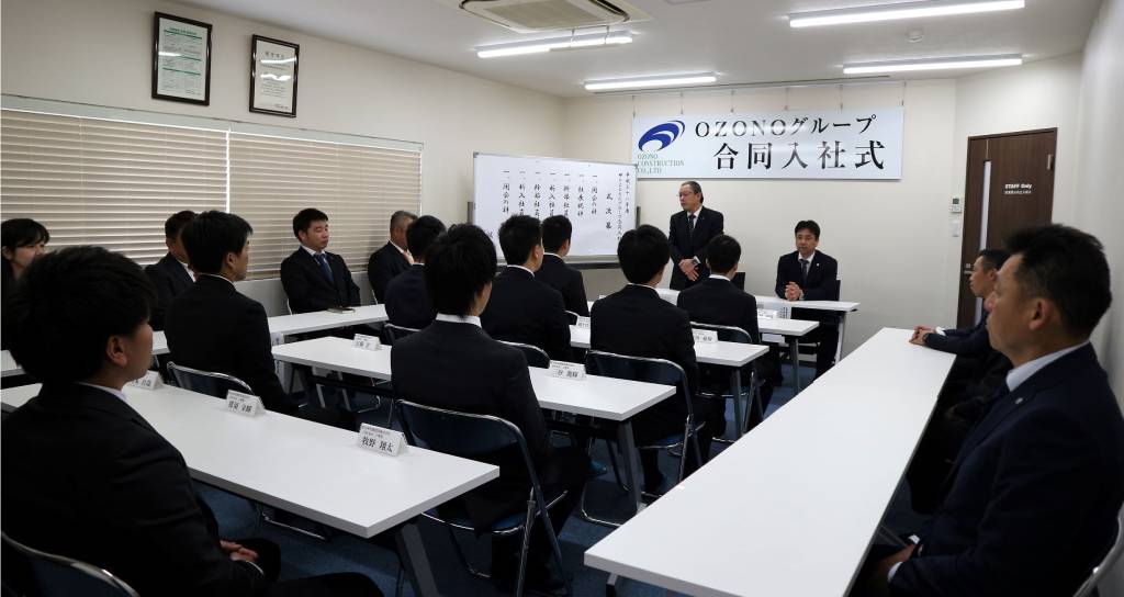 平成31年度 入社式を開催しました