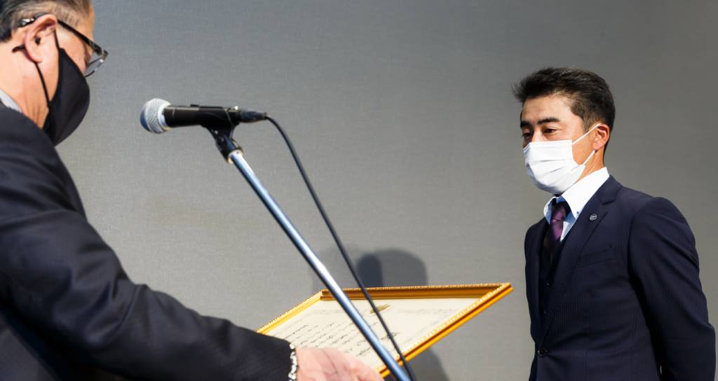 優秀施工者（建設マスター）として国土交通大臣より顕彰