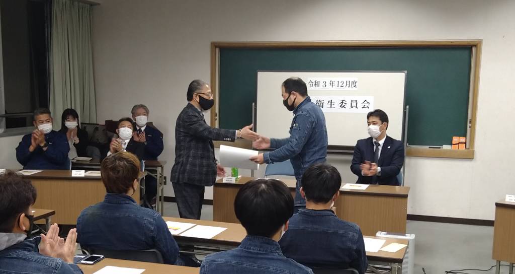 福岡県優秀施工者として表彰