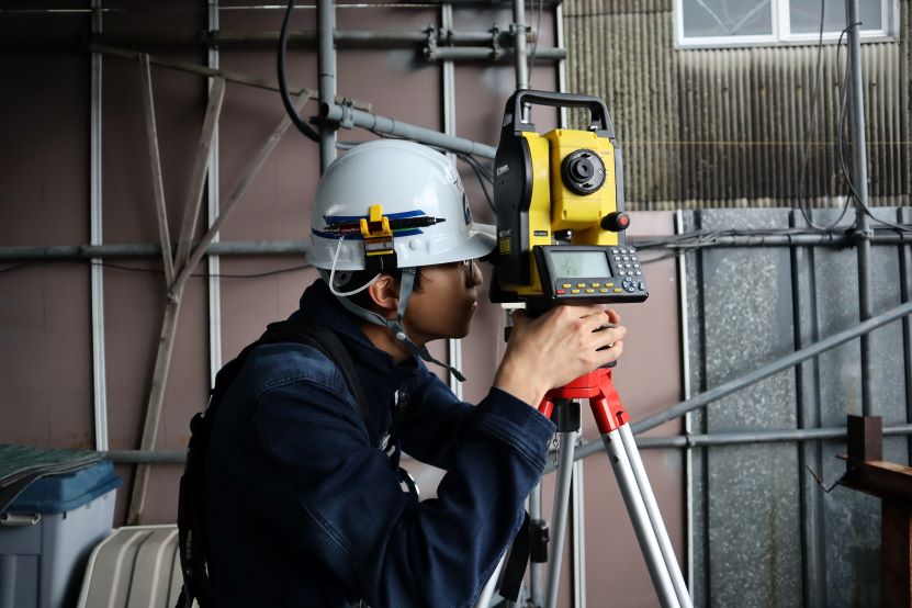 新入社員実地研修風景