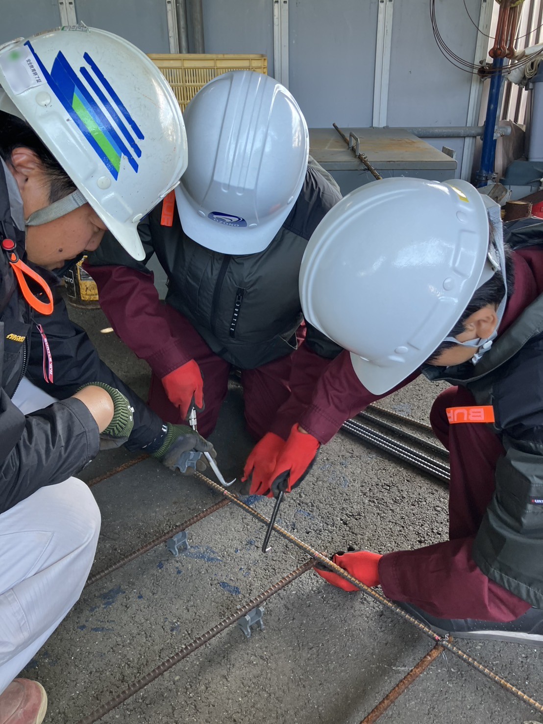 尾園建設　インターンシップ風景