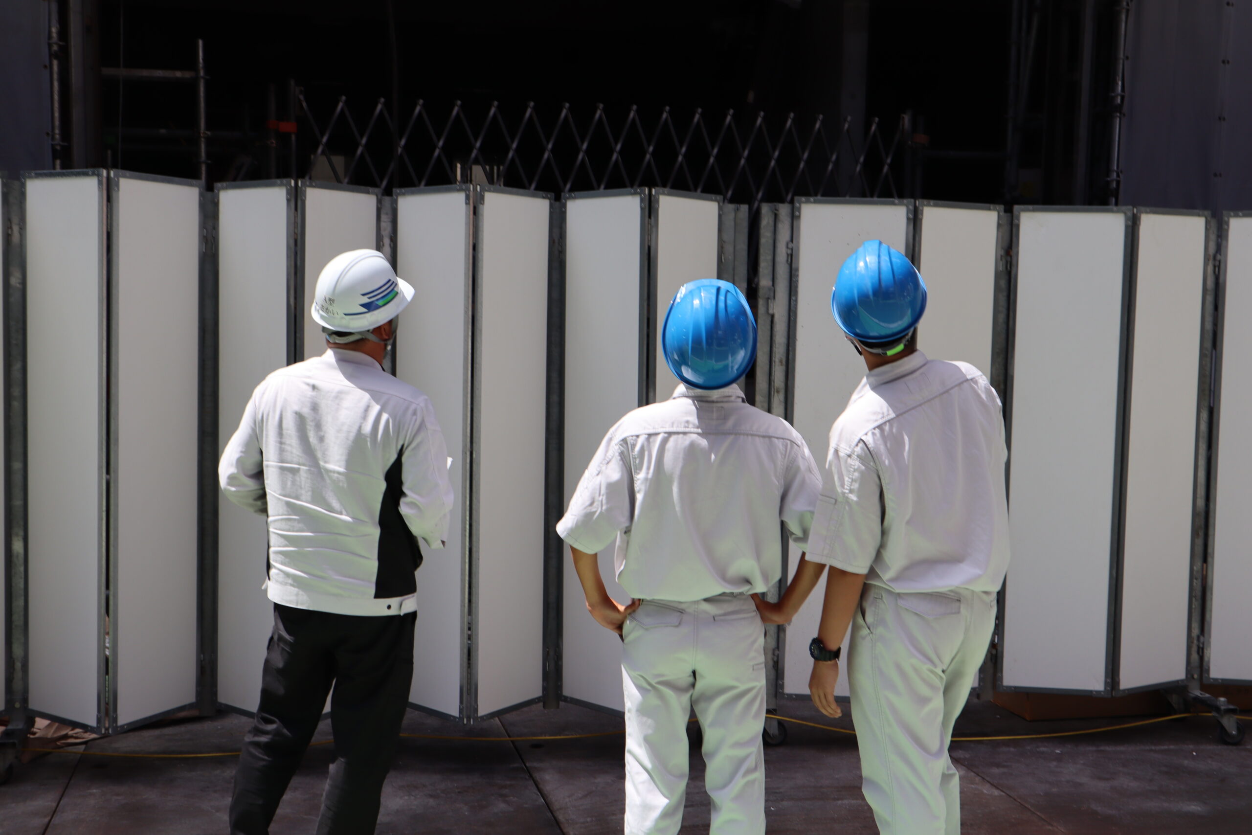 尾園建設　インターンシップ風景