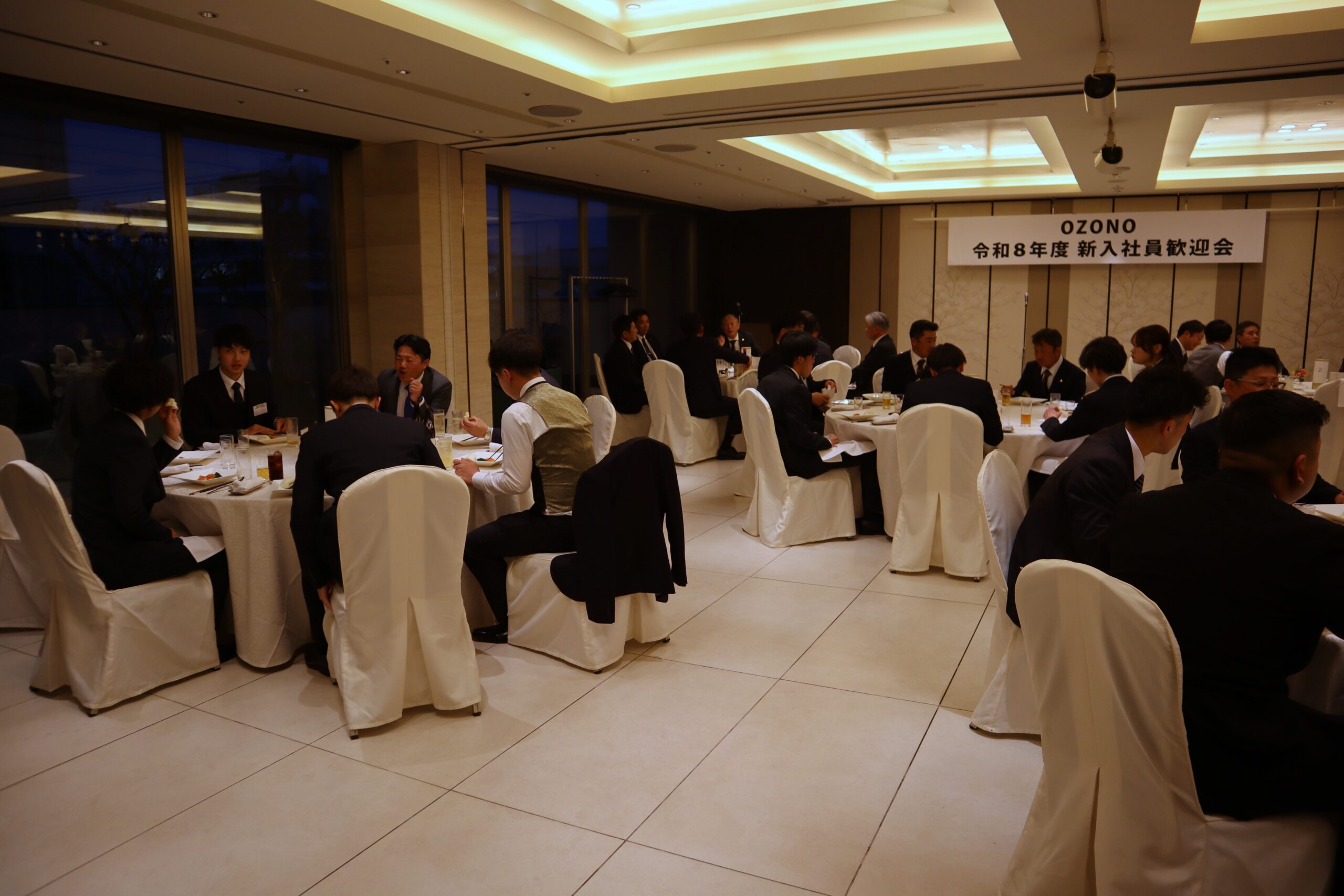 尾園建設　新入社員歓迎会